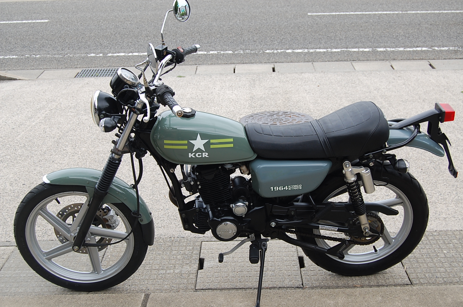 キムコ kcr125 （商談中です キムコ KCR125 カスタム 走行